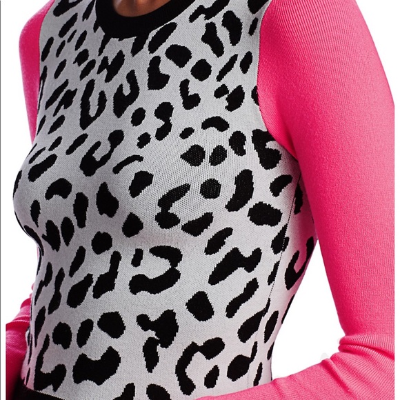 Ciara Leopard Print Sweater BNWT SZ XS. - Picture 5 of 8